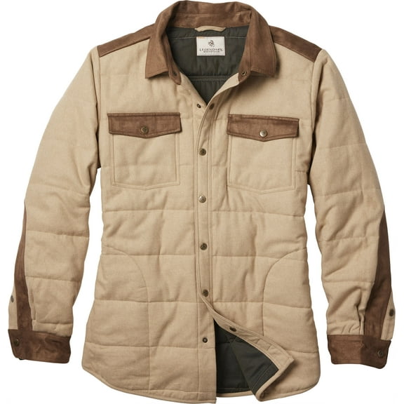 Legendary Whitetails Men's High Caliber Quilted Shirt Jacket