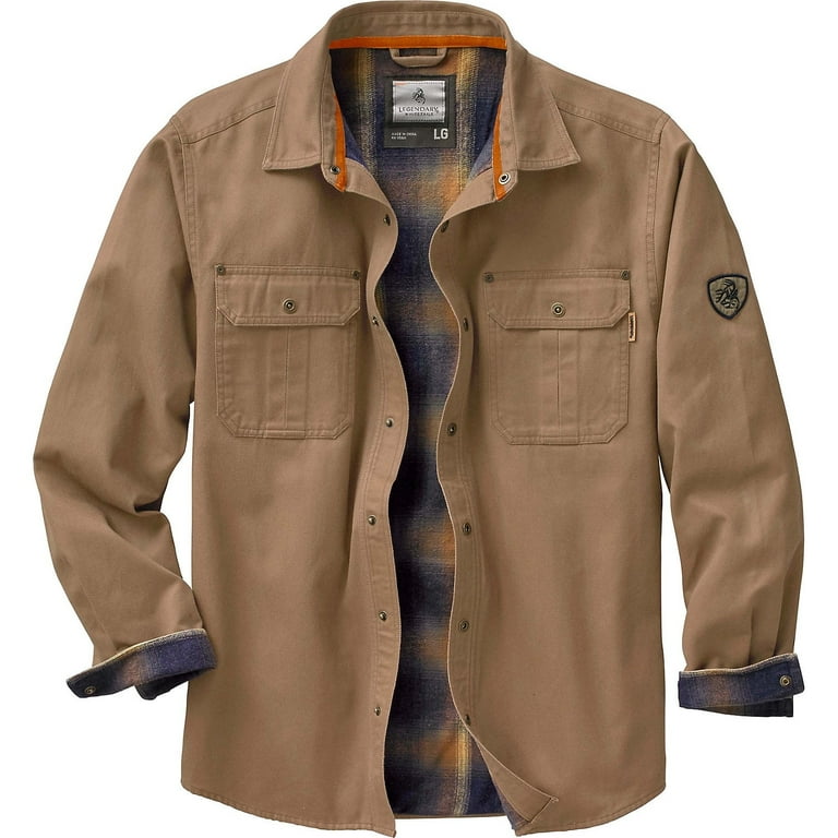 Legendary Whitetails Men's Journeyman Rugged Shirt Jacket