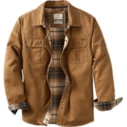 Legendary Whitetails Mens Journeyman Flannel Lined Shirt Jacket Water Resistant Waxed Cotton