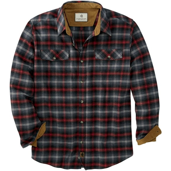 Legendary Whitetails Men's Legendary Stretch Flannel Long Sleeve Shirt