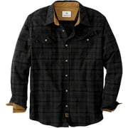 Legendary Whitetails Mens Legendary Stretch Plaid Flannel Long Sleeve Casual Button Down Western Style Winter Fall Clothing