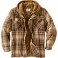 thumbnail image 1 of Legendary Whitetails Men's Maplewood Hooded Flannel Shirt Jacket, 1 of 3