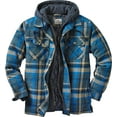 thumbnail image 1 of Legendary Whitetails Men's Maplewood Hooded Flannel Shirt Jacket, 1 of 6