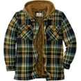 thumbnail image 1 of Legendary Whitetails Men's Maplewood Hooded Flannel Shirt Jacket, 1 of 3