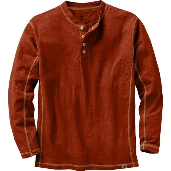 Legendary Whitetails Men's Maverick Slub Henley Long Sleeve Shirt