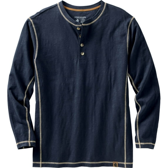 Legendary Whitetails Men's Maverick Slub Henley Long Sleeve Shirt