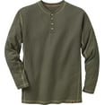 thumbnail image 1 of Legendary Whitetails Men's Maverick Slub Henley Long Sleeve Shirt, 1 of 6