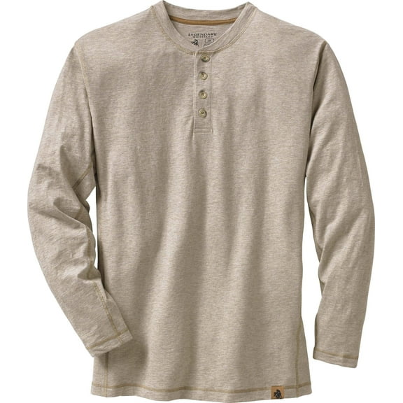 Legendary Whitetails Men's Maverick Slub Henley Long Sleeve Shirt