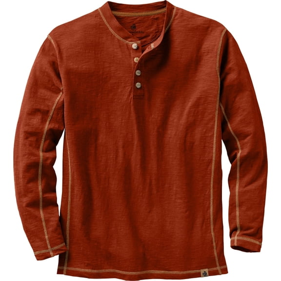 Legendary Whitetails Men's Maverick Slub Henley Long Sleeve Shirt