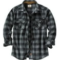 thumbnail image 1 of Legendary Whitetails Men's Navigator Fleece Button Up Long Sleeve Plaid Clothing for Men, Casual Heavyweight Warm Flannel, 1 of 5