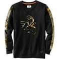 thumbnail image 1 of Legendary Whitetails Men's Outfitter Crew Neck Fleece Sweatshirt, 1 of 4