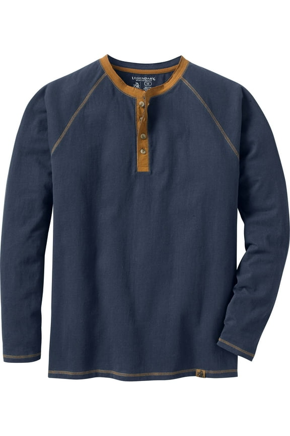 Men's Recluse Raglan Henley Shirt