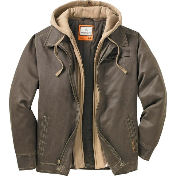 Legendary Whitetails Men’s Rugged Full Zip Dakota Hooded Jacket