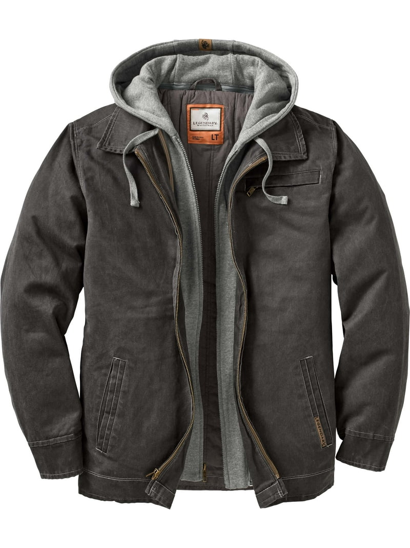 Legendary Whitetails Men's Rugged Full Zip Dakota Hooded Jacket