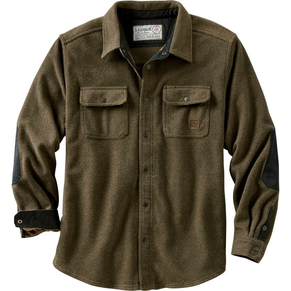 Legendary Whitetails Men's Tough As Buck Twill Fleece Shirt