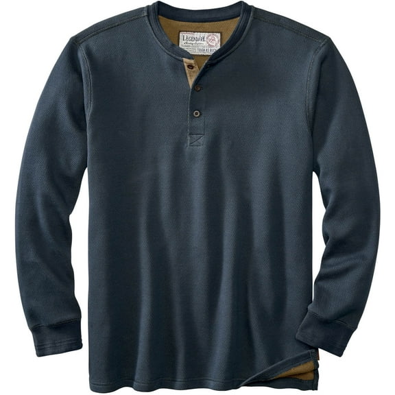 Legendary Whitetails Men's Tough as Buck Double Layer Thermal Henley Shirt