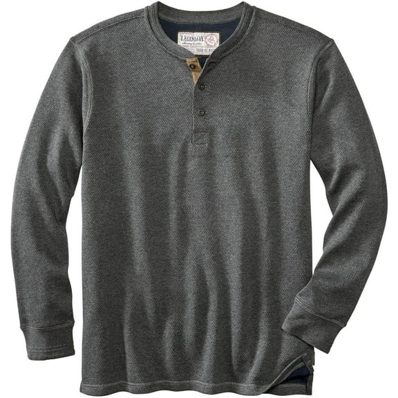Legendary Whitetails Men's Tough as Buck Double Layer Thermal Henley Shirt