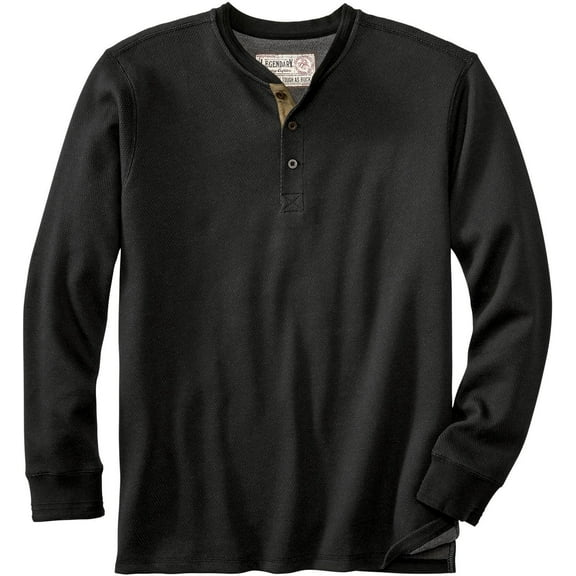 Legendary Whitetails Men's Tough as Buck Double Layer Thermal Henley Shirt