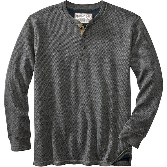 Legendary Whitetails Men's Tough as Buck Double Layer Thermal Henley Shirt