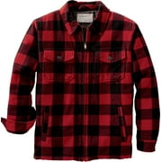Legendary Whitetails Mens Tough as Buck Outdoorsman Berber Lined Long Sleeve Wool Coat
