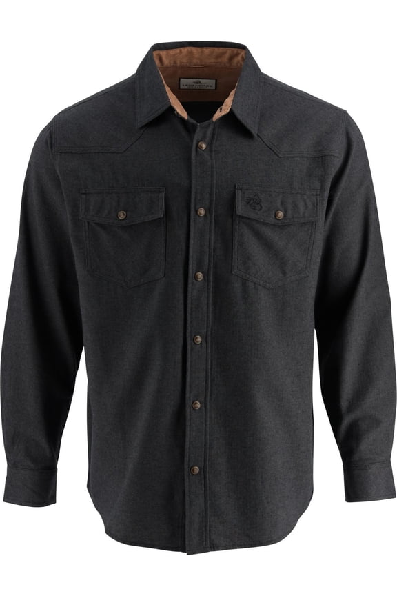 Men's Western Plaid Flannel Long Sleeve Shirt