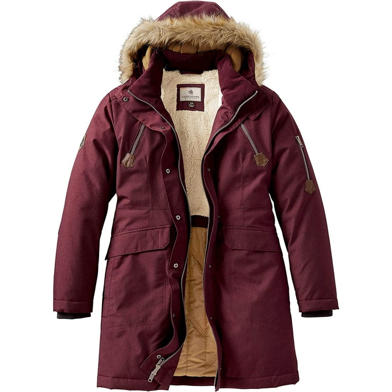 Legendary Whitetails Women s Anchorage Parka Size 2XL Red
