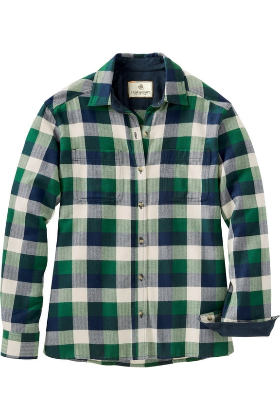 Women's Legendary Comfort Fit Flannel Long Sleeve Shirt