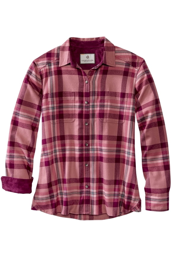Women's Legendary Comfort Fit Flannel Long Sleeve Shirt