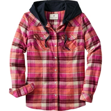 Legendary Whitetails Women's Lumber Jane Hooded Flannel Shirt