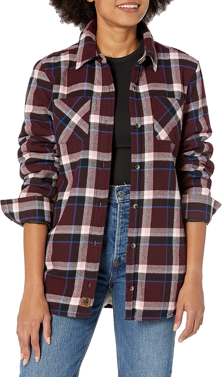 Legendary Whitetails Women s Open Country Sherpa Lined Flannel