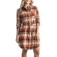 thumbnail image 1 of Legendary Whitetails Women's Open Spaces Flannel Long Sleeve Button Up Dress, 1 of 7