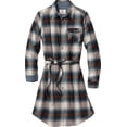 thumbnail image 1 of Legendary Whitetails Women's Open Spaces Flannel Long Sleeve Button Up Dress, 1 of 3