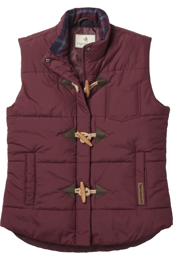 Women's Quilted Toggle Puffer Vest