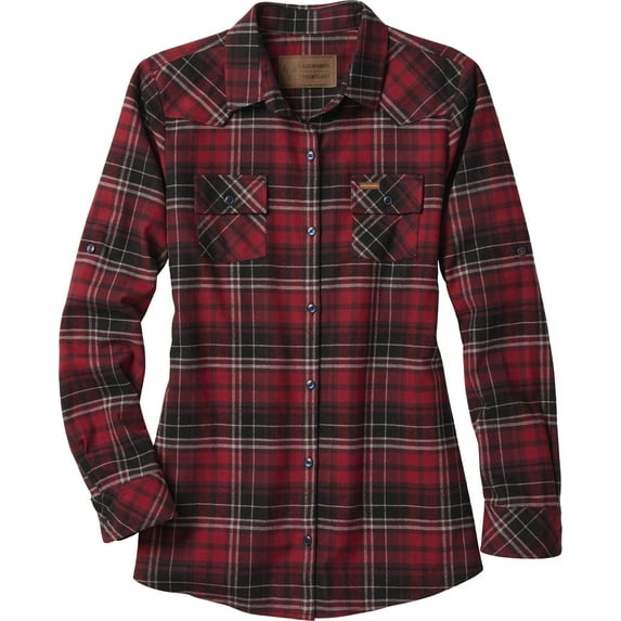 Legendary Whitetails Women's Stockyards Cinch Flannel Long Sleeve Shirt