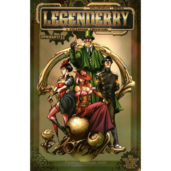 Legenderry: A Steampunk Adventure (Vol. 1) #1 VF ; Dynamite Comic Book