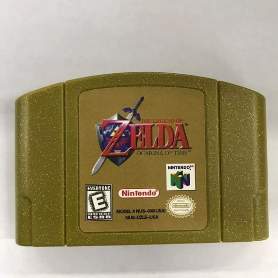 Legendof Zelda Ocarina of Time - N64 Game Cartridge (US Version)