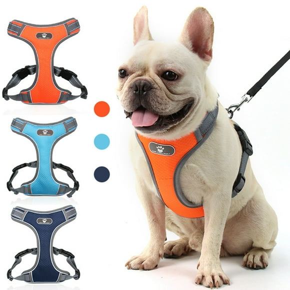 Legendog Dog Chest Harness No Pull Dog Harness Adjustable Dog Reflective Harnesses No-Choke Pet Vest Harness for Small Medium Large Dogs