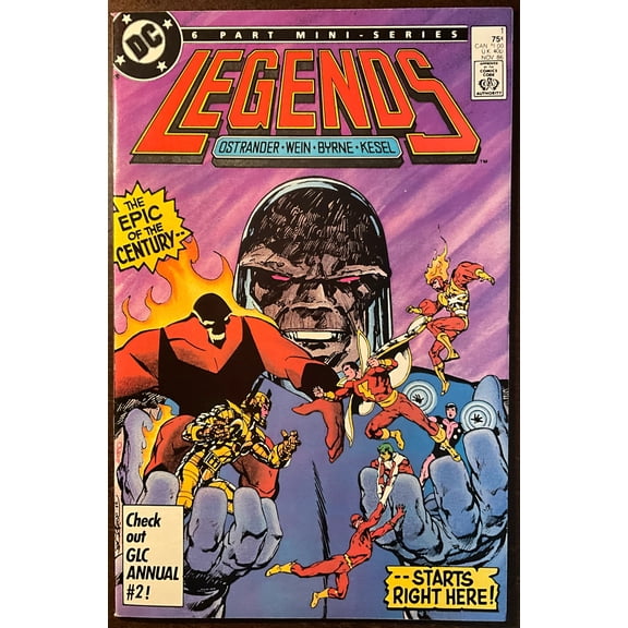 Legends #1 Comic Book