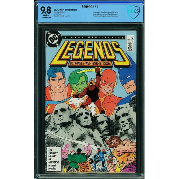 Legends #3 - CBCS 9.6 Comic Book