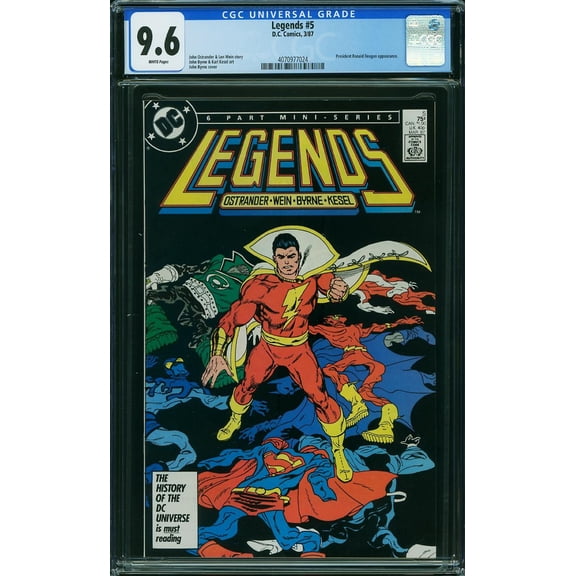 Legends #5 - CGC 9.6 Comic Book