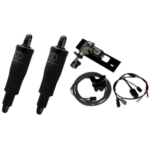 Legends Aero Black Motorcycle Rear Shocks (1311-0110)