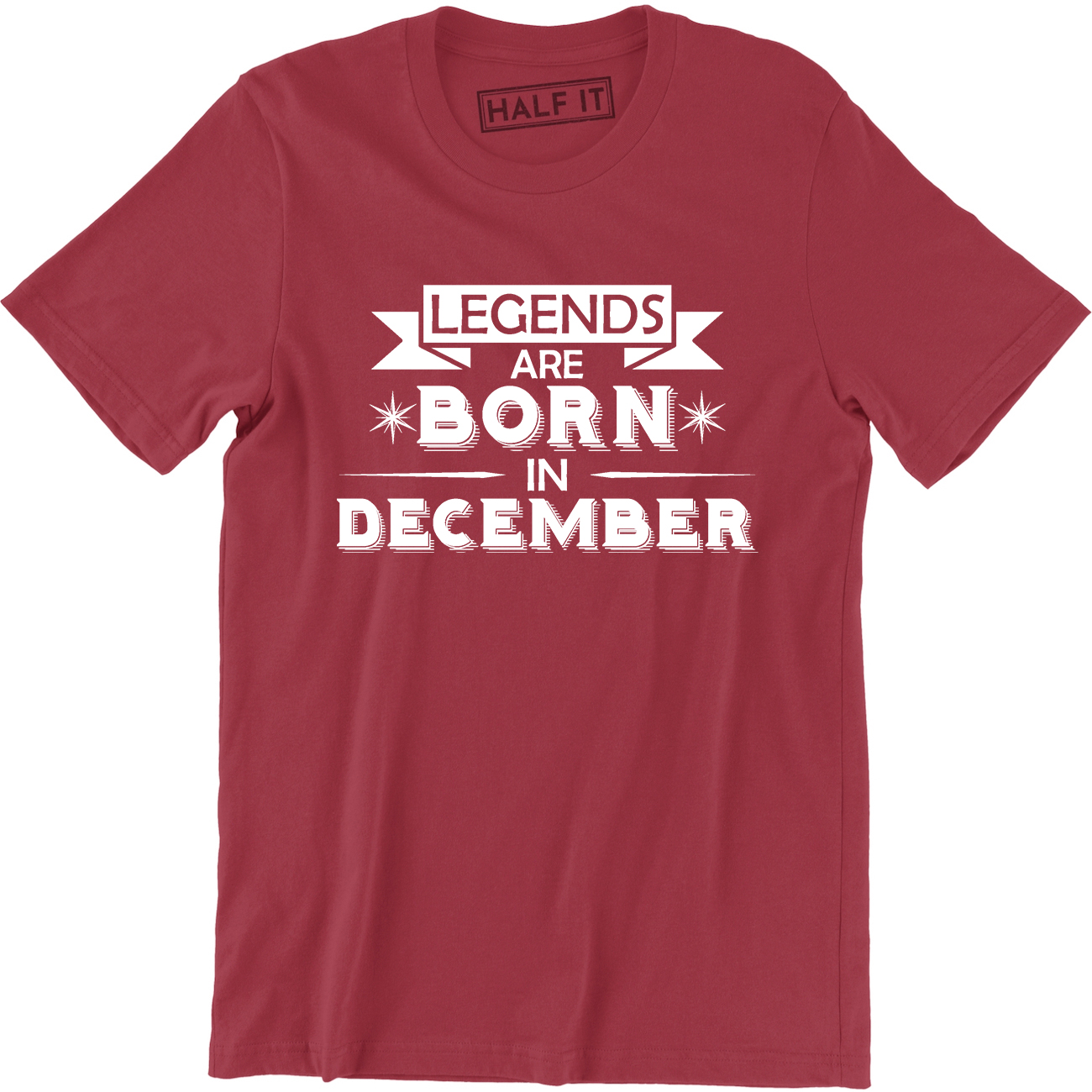 Legends Are Born In December Sagittarius Capricorn Zodiac Birthday Gift Tee Shirt - image 1 of 4