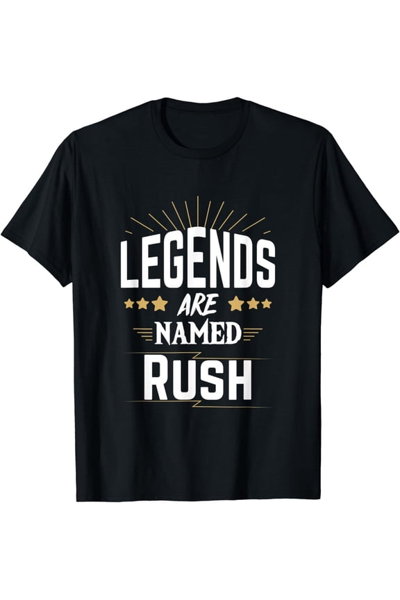 Legends Are Named Rush T-Shirt