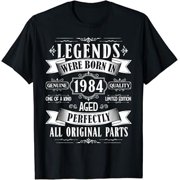 Legends Born In 1984 39th Birthday 39 Years Old Bday Men T-Shirt