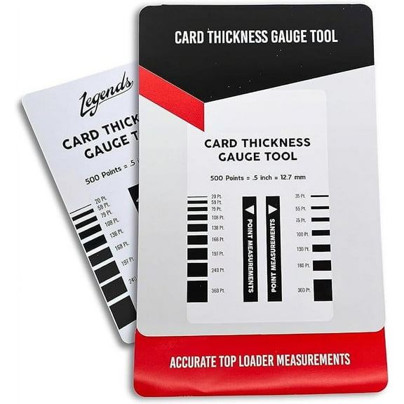 Legends Card Thickness Gauge Tool