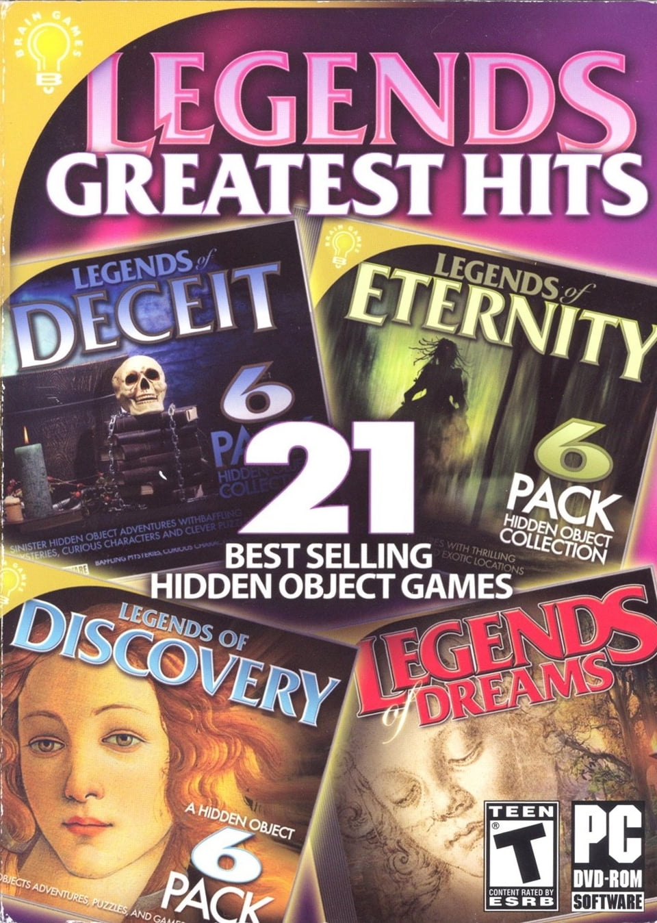 Legends Greatest Hits 21 Hidden Object Adventure Collection for PC