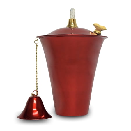 Legends International Kona Style Tabletop Tiki Torch Cranberry - 1 Pack