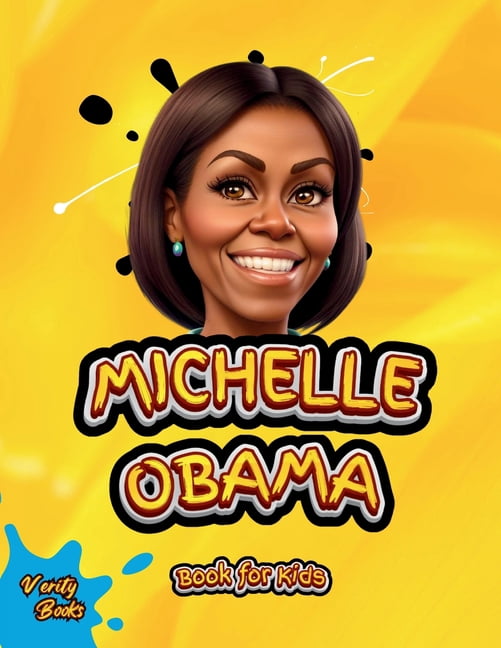 Legends for Kids: Michelle Obama Book for Kids: The biography of the First Black First Lady of the United State of America for children, colored pages. (Paperback)(Large Print)