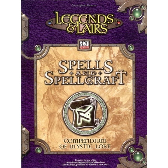 Pre-Owned Legends & Lairs: Legends & Lairs : Spells & Spellcraft (Hardcover)