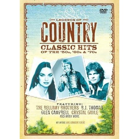 Legends Of Country Music Classic Hits of the '50s, '60s & '70s (DVD, 2006) NEW
